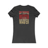 San Francisco Fans Never Waver With Leopard Football Women's Favorite Tee - Never Waver