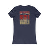San Francisco Fans Never Waver With Leopard Football Women's Favorite Tee - Never Waver
