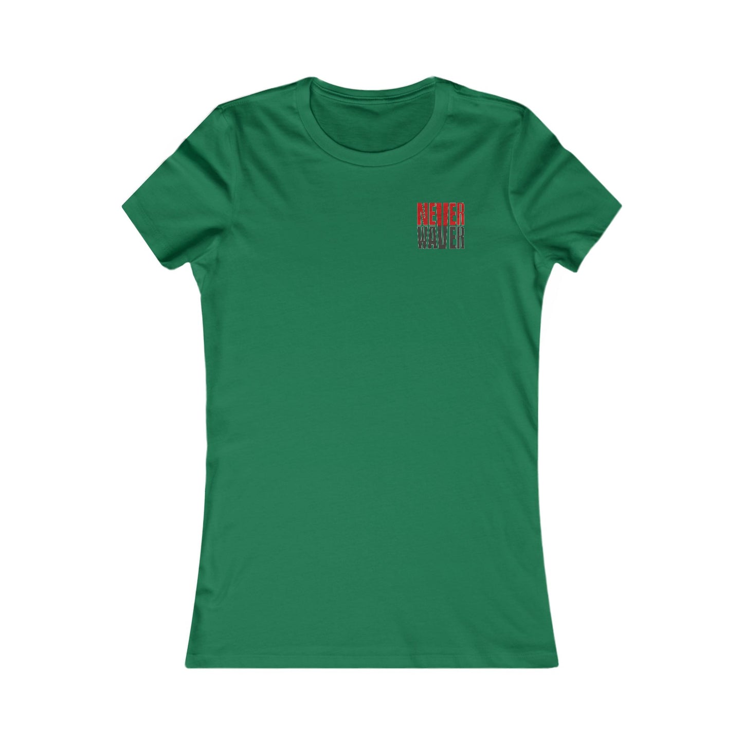 Tampa Bay Fans Never Waver With Leopard Football Women's Favorite Tee - Never Waver
