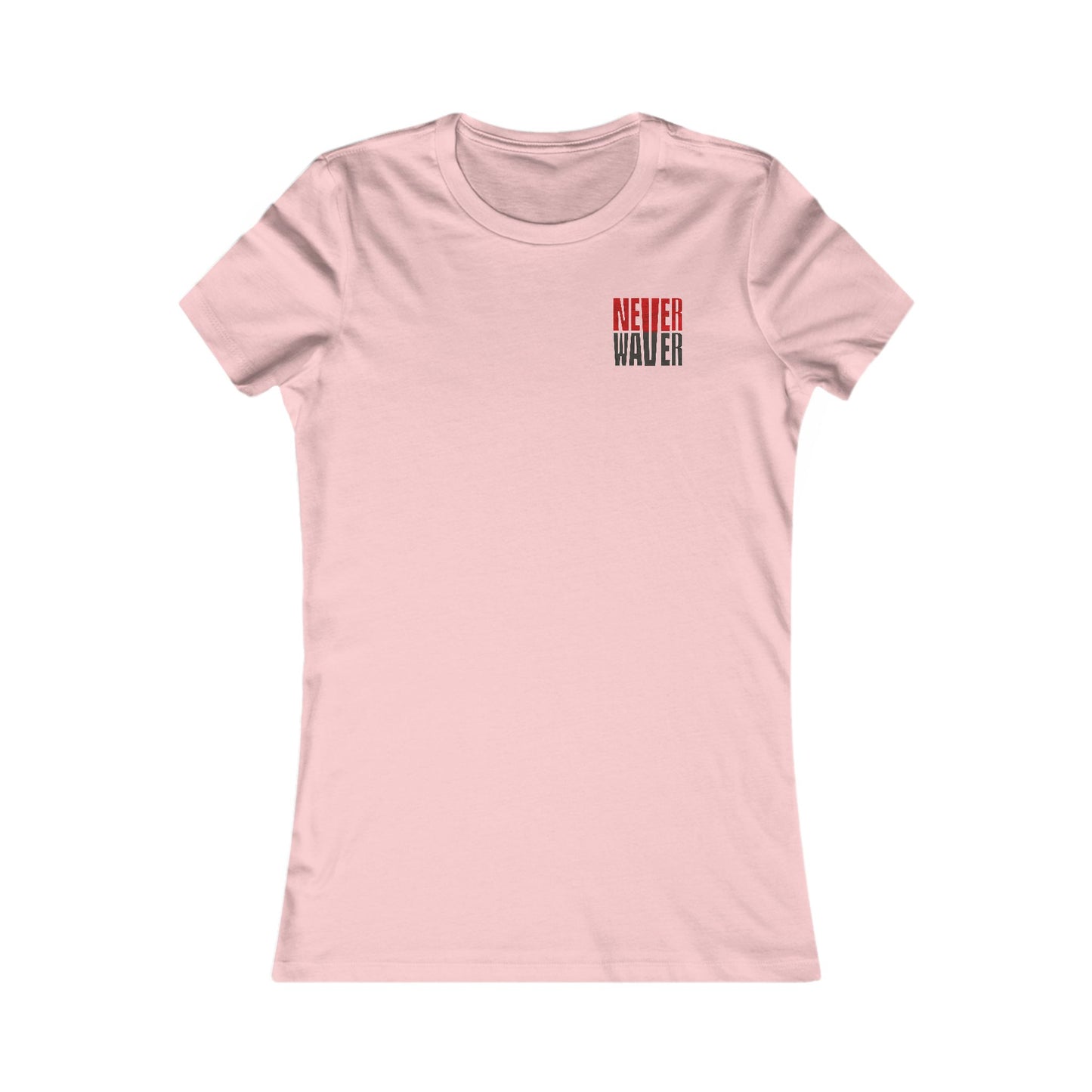 Tampa Bay Fans Never Waver With Leopard Football Women's Favorite Tee - Never Waver