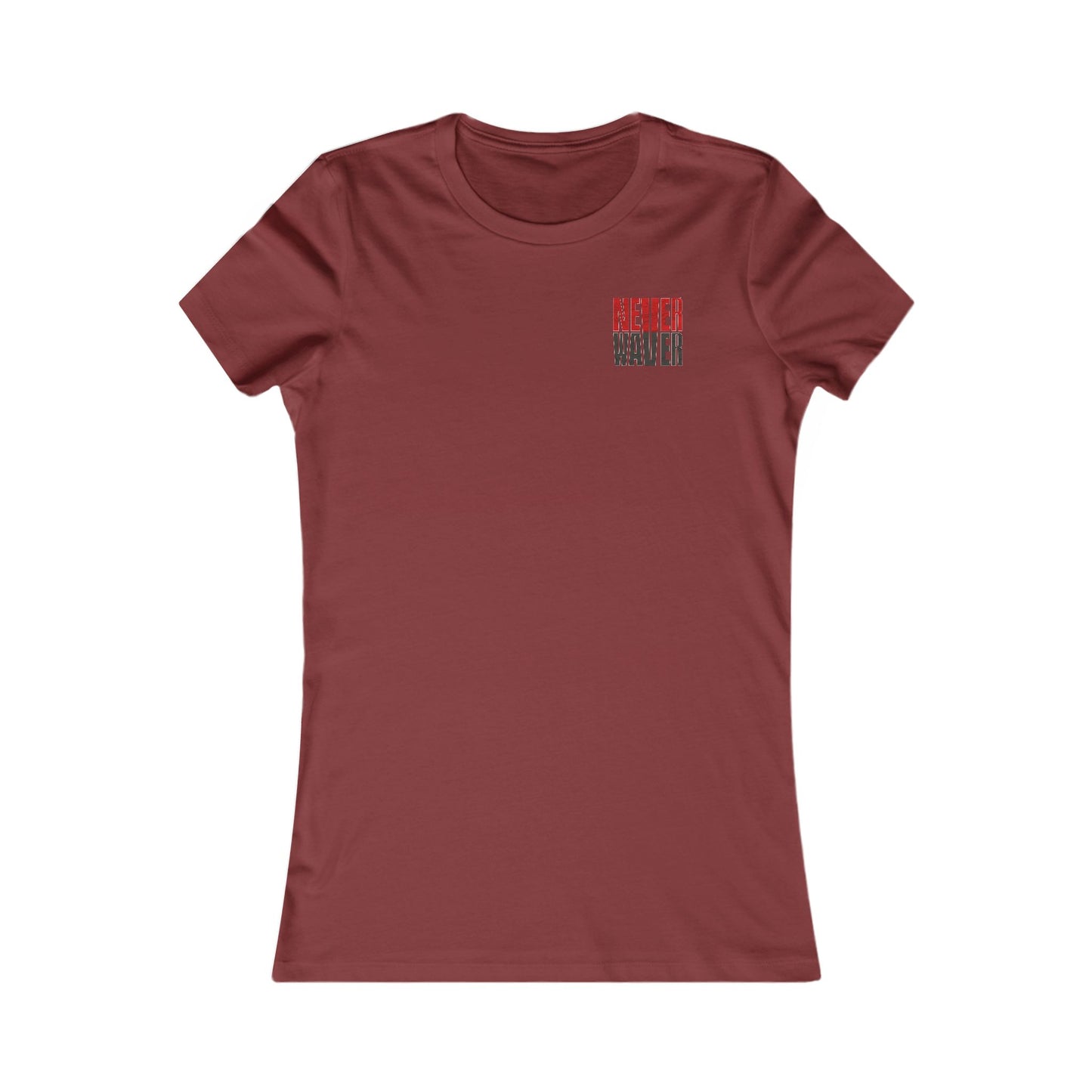 Tampa Bay Fans Never Waver With Leopard Football Women's Favorite Tee - Never Waver