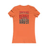 Tampa Bay Fans Never Waver With Leopard Football Women's Favorite Tee - Never Waver