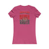 Tampa Bay Fans Never Waver With Leopard Football Women's Favorite Tee - Never Waver