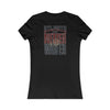 Atlanta Fans Never Waver W-Leopard Football Women's Favorite Tee - Never Waver