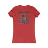 Atlanta Fans Never Waver W-Leopard Football Women's Favorite Tee - Never Waver