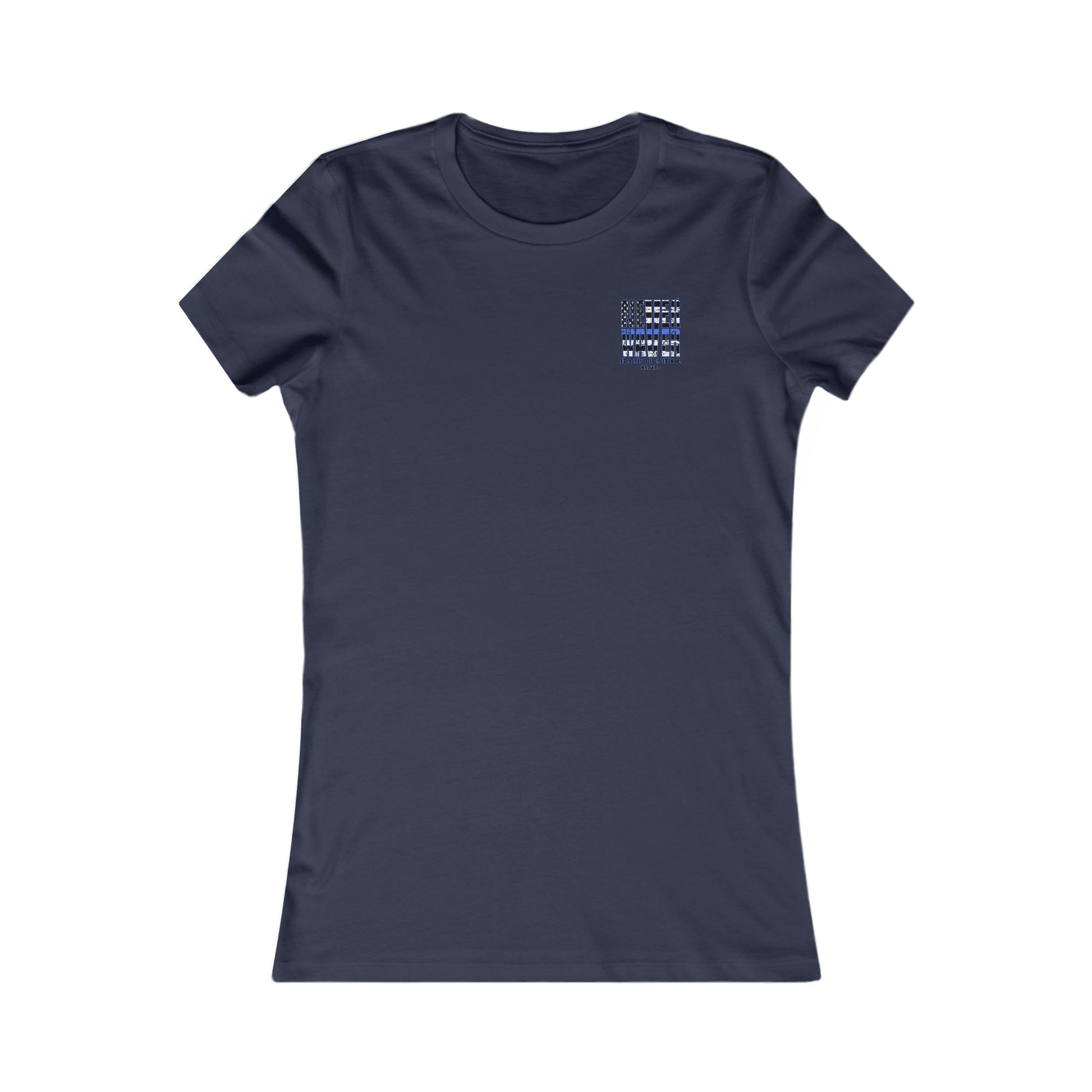 Back The Blue Women's Tee - Never Waver