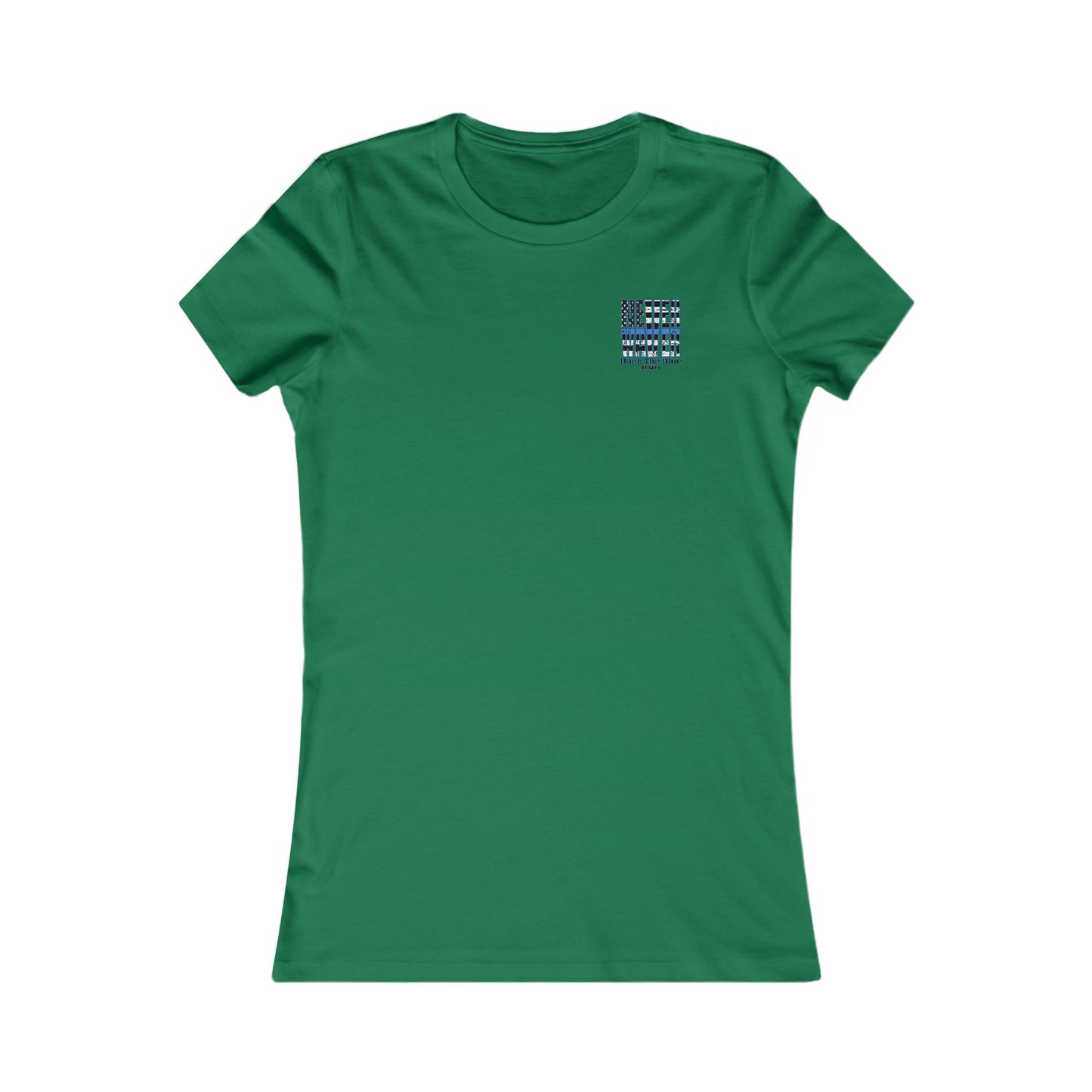 Back The Blue Women's Tee - Never Waver