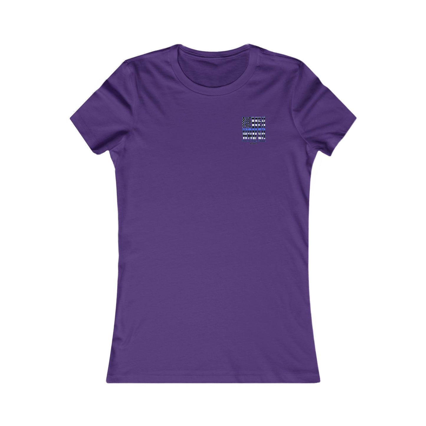 Back The Blue Women's Tee - Never Waver