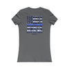 Back The Blue Women's Tee - Never Waver