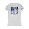 Back The Blue Women's Tee - Never Waver