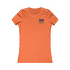 Baltimore Fans Never Waver W-Leopard Football Women's Favorite Tee - Never Waver