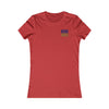 Baltimore Fans Never Waver W-Leopard Football Women's Favorite Tee - Never Waver