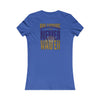Baltimore Fans Never Waver W-Leopard Football Women's Favorite Tee - Never Waver
