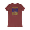 Baltimore Fans Never Waver W-Leopard Football Women's Favorite Tee - Never Waver