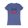 Buffalo Fans Never Waver W-Leopard Football Women's Favorite Tee - Never Waver