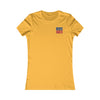 Buffalo Fans Never Waver W-Leopard Football Women's Favorite Tee - Never Waver