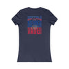 Buffalo Fans Never Waver W-Leopard Football Women's Favorite Tee - Never Waver