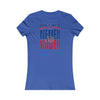 Buffalo Fans Never Waver W-Leopard Football Women's Favorite Tee - Never Waver