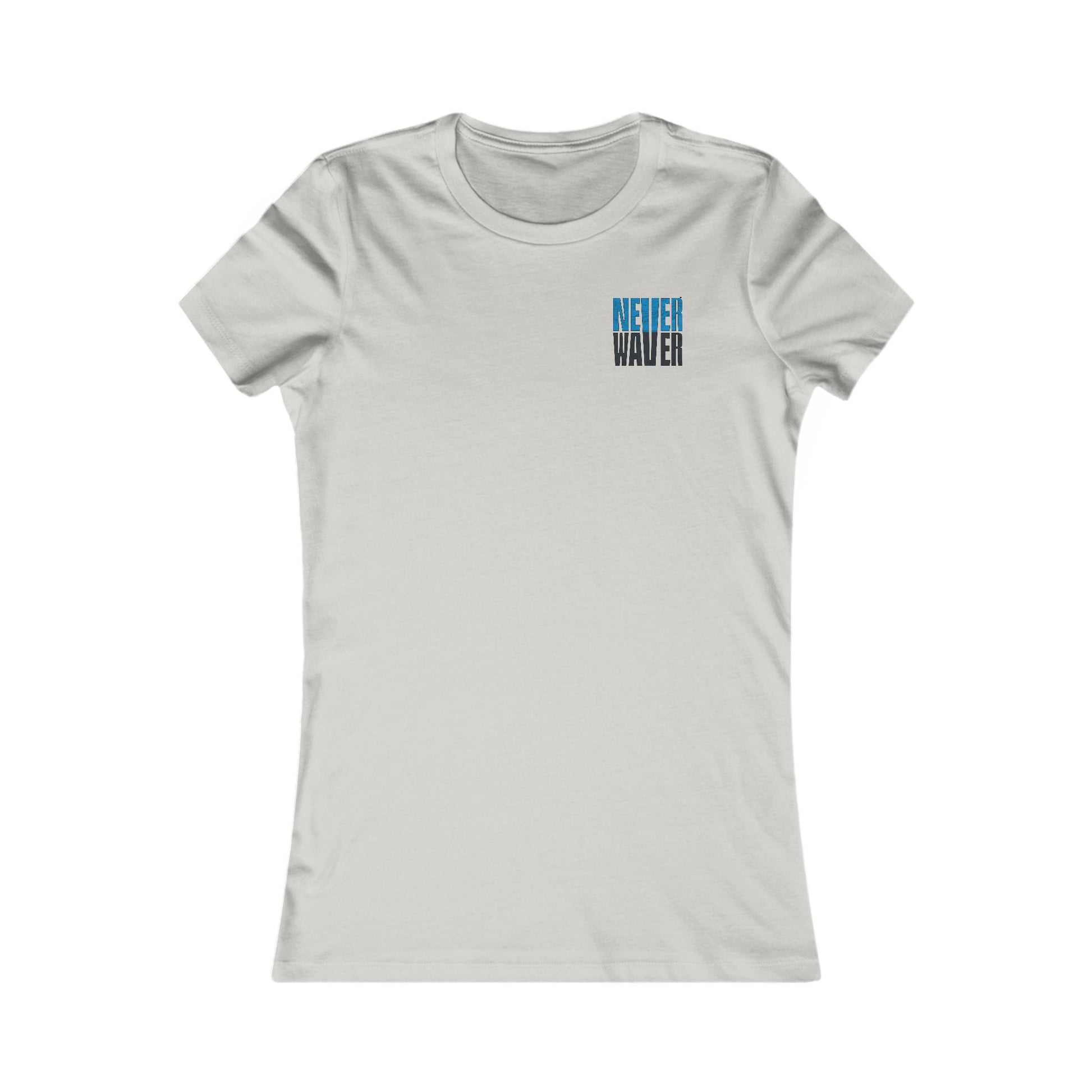 Carolina  Fans Never Waver W-Leopard Football Women's Favorite Tee - Never Waver