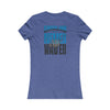 Carolina  Fans Never Waver W-Leopard Football Women's Favorite Tee - Never Waver