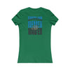 Carolina  Fans Never Waver W-Leopard Football Women's Favorite Tee - Never Waver