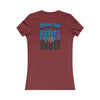 Carolina  Fans Never Waver W-Leopard Football Women's Favorite Tee - Never Waver