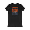 Chicago Fans Never Waver W-Leopard Football Women's Favorite Tee - Never Waver