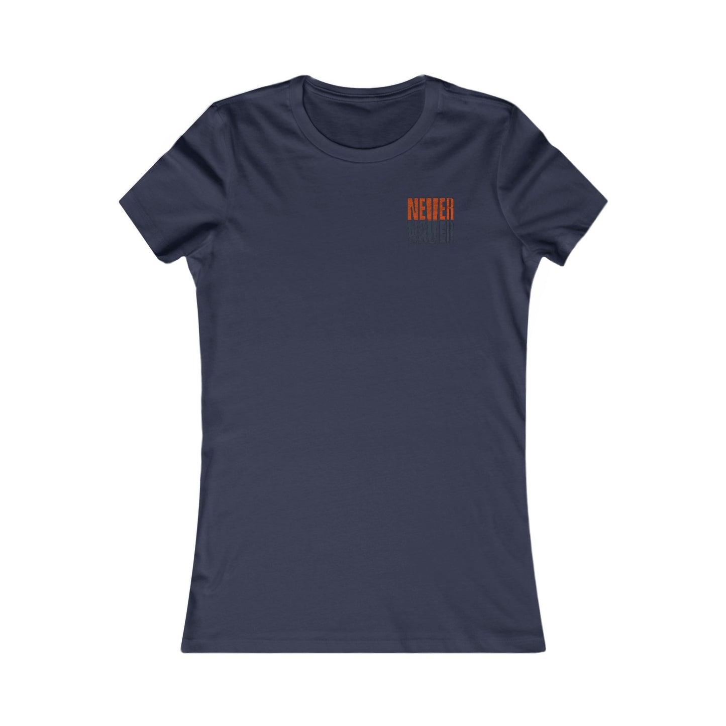 Chicago Fans Never Waver W-Leopard Football Women's Favorite Tee - Never Waver