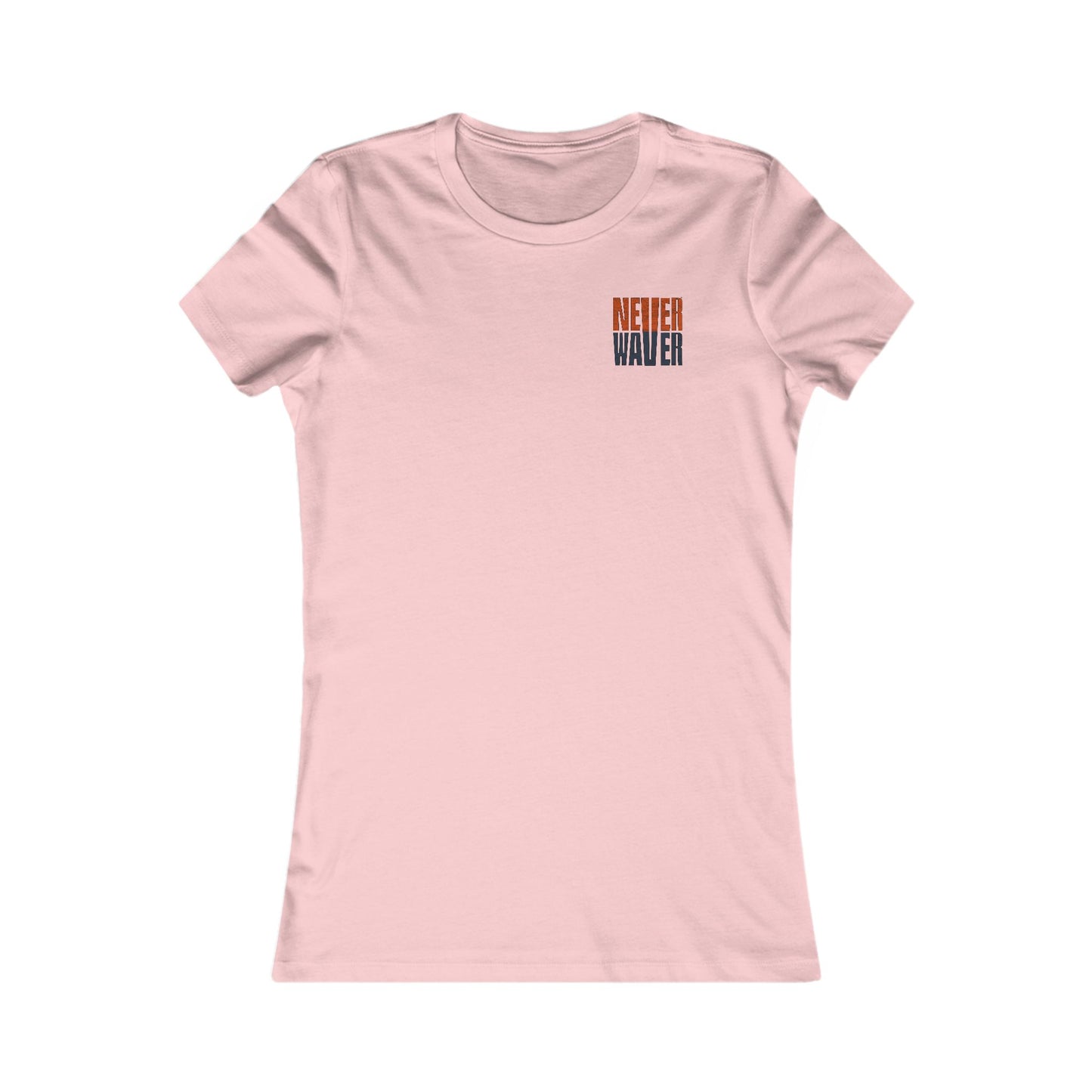 Chicago Fans Never Waver W-Leopard Football Women's Favorite Tee - Never Waver