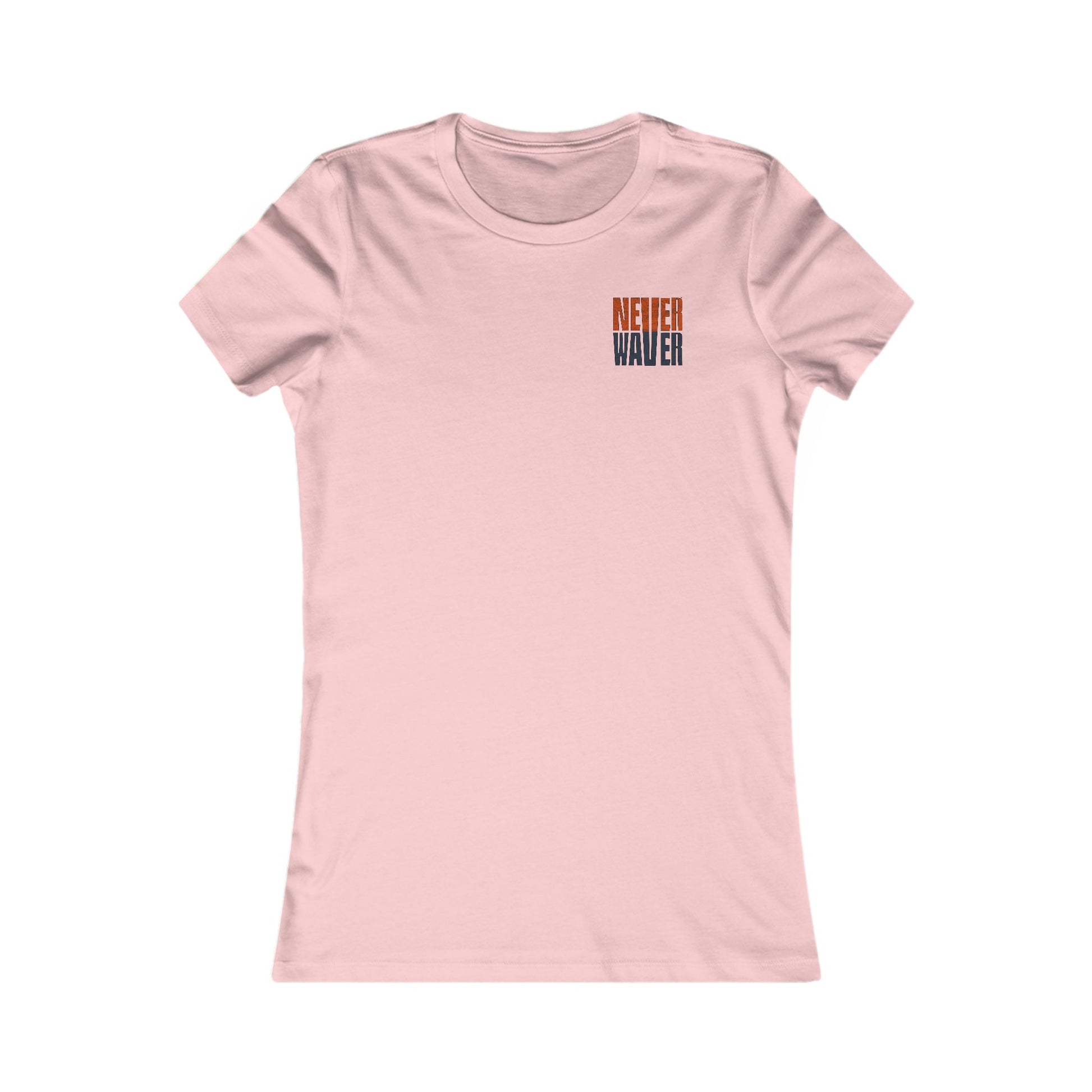 Chicago Fans Never Waver W-Leopard Football Women's Favorite Tee - Never Waver
