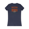 Chicago Fans Never Waver W-Leopard Football Women's Favorite Tee - Never Waver