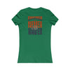 Chicago Fans Never Waver W-Leopard Football Women's Favorite Tee - Never Waver