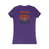 Chicago Fans Never Waver W-Leopard Football Women's Favorite Tee - Never Waver