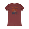 Chicago Fans Never Waver W-Leopard Football Women's Favorite Tee - Never Waver