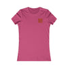 Cleveland Fans Never Waver W-Leopard Football Women's Favorite Tee - Never Waver