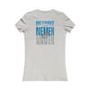 Detroit Fans Never Waver W-Leopard Football Women's Favorite Tee - Never Waver