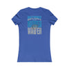 Detroit Fans Never Waver W-Leopard Football Women's Favorite Tee - Never Waver