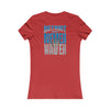 Detroit Fans Never Waver W-Leopard Football Women's Favorite Tee - Never Waver