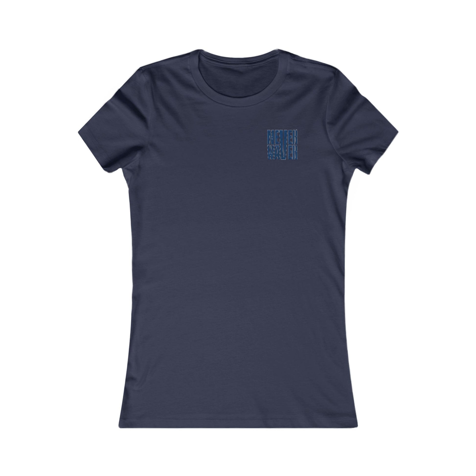 Indianapolis Fans Never Waver W-Leopard Football Women's Favorite Tee - Never Waver
