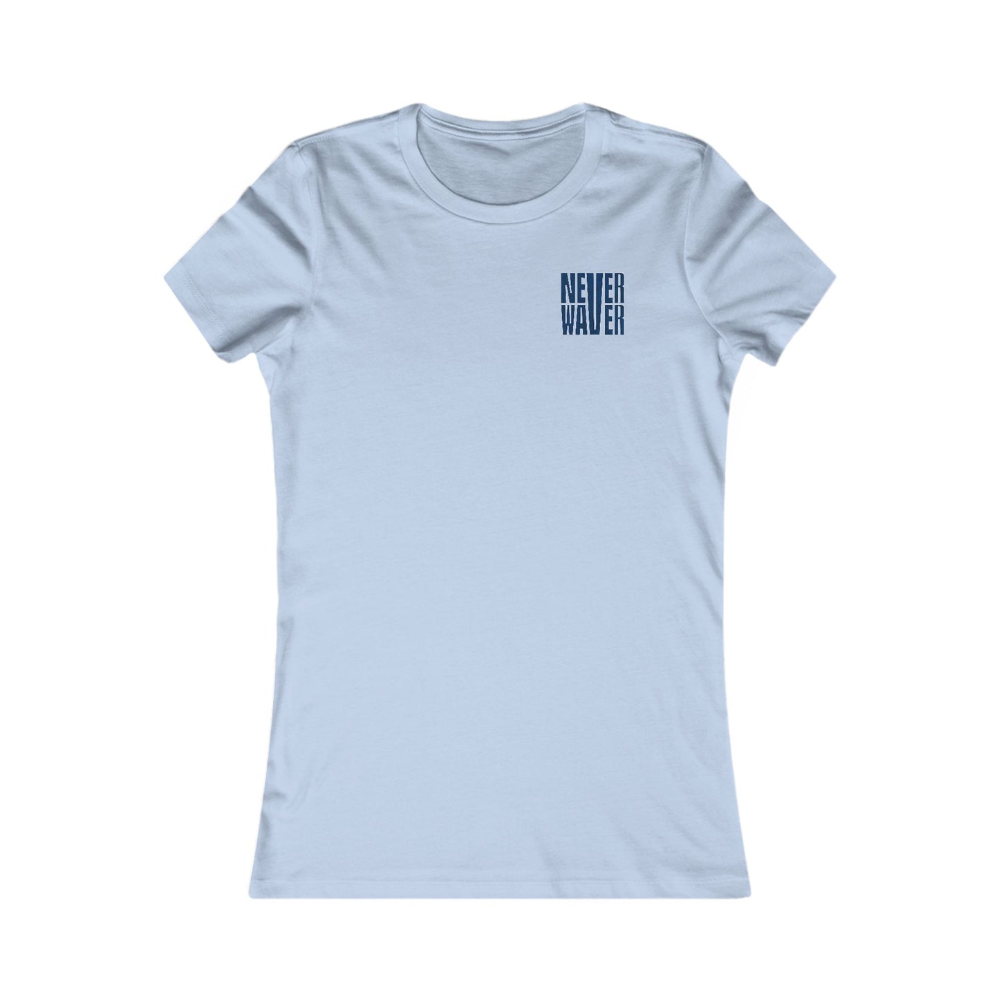 Indianapolis Fans Never Waver W-Leopard Football Women's Favorite Tee - Never Waver