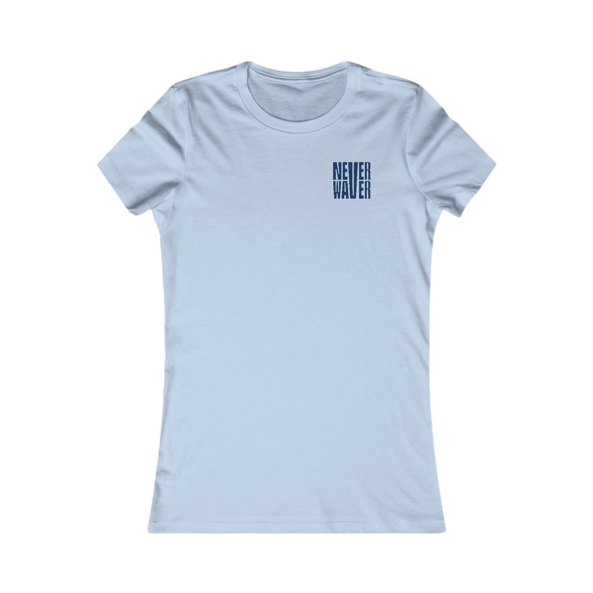 Indianapolis Fans Never Waver W-Leopard Football Women's Favorite Tee - Never Waver