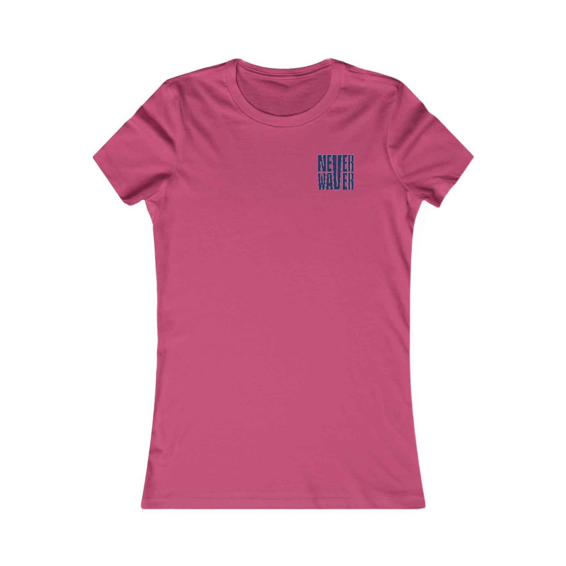 Indianapolis Fans Never Waver W-Leopard Football Women's Favorite Tee - Never Waver