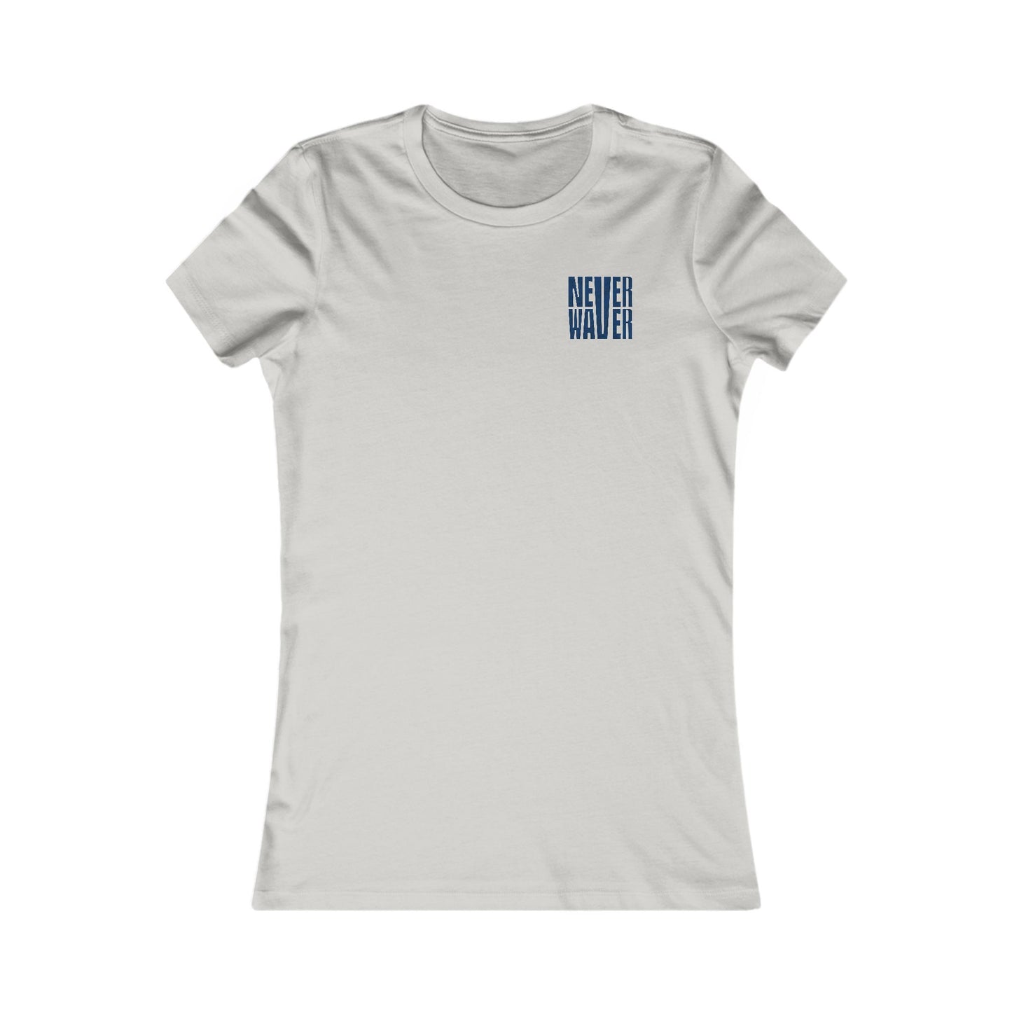 Indianapolis Fans Never Waver W-Leopard Football Women's Favorite Tee - Never Waver