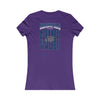 Indianapolis Fans Never Waver W-Leopard Football Women's Favorite Tee - Never Waver