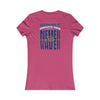 Indianapolis Fans Never Waver W-Leopard Football Women's Favorite Tee - Never Waver