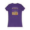 Minnesota Fans Never Waver W-Leopard Football Women's Favorite Tee - Never Waver