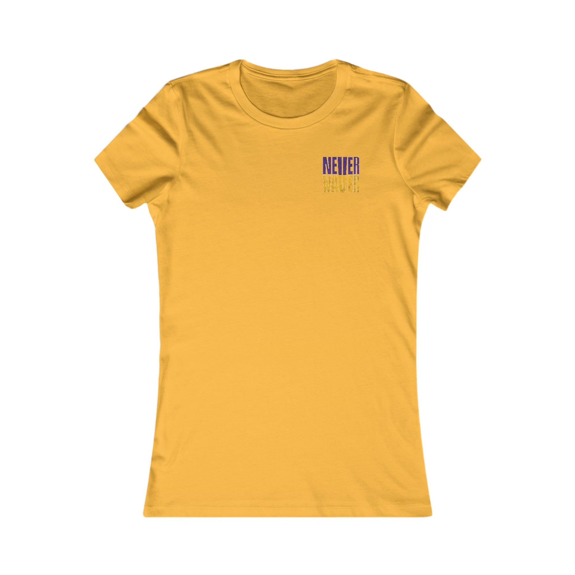 Minnesota Fans Never Waver W-Leopard Football Women's Favorite Tee - Never Waver