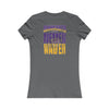 Minnesota Fans Never Waver W-Leopard Football Women's Favorite Tee - Never Waver