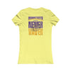 Minnesota Fans Never Waver W-Leopard Football Women's Favorite Tee - Never Waver