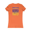Minnesota Fans Never Waver W-Leopard Football Women's Favorite Tee - Never Waver